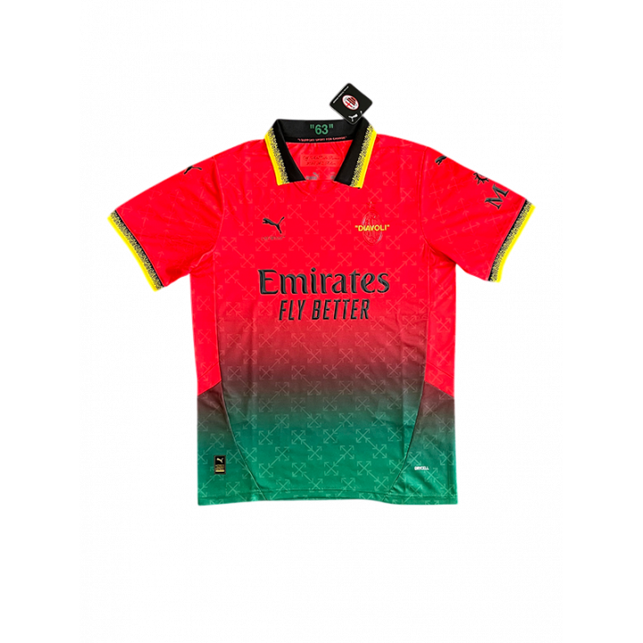 AC Milan x Off White Red