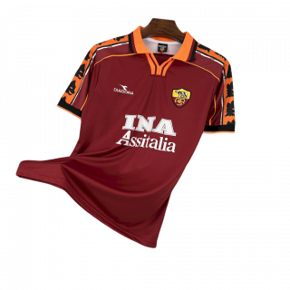 AS Roma 1998/99 Home Retro Jersey
