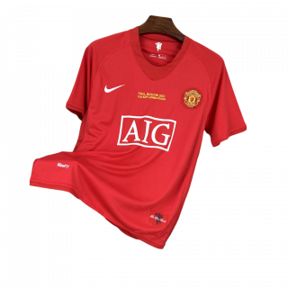 Manchester United 2007/08 Home UCL Retro Jersey